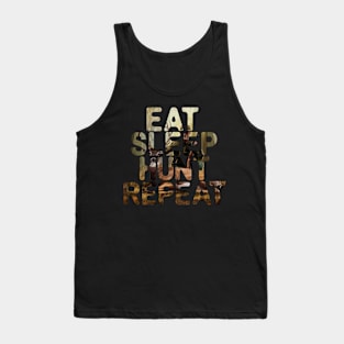 Eat Sleep Deer Hunt Repeat Tank Top